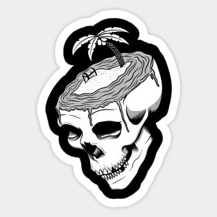 Skull Island Sticker